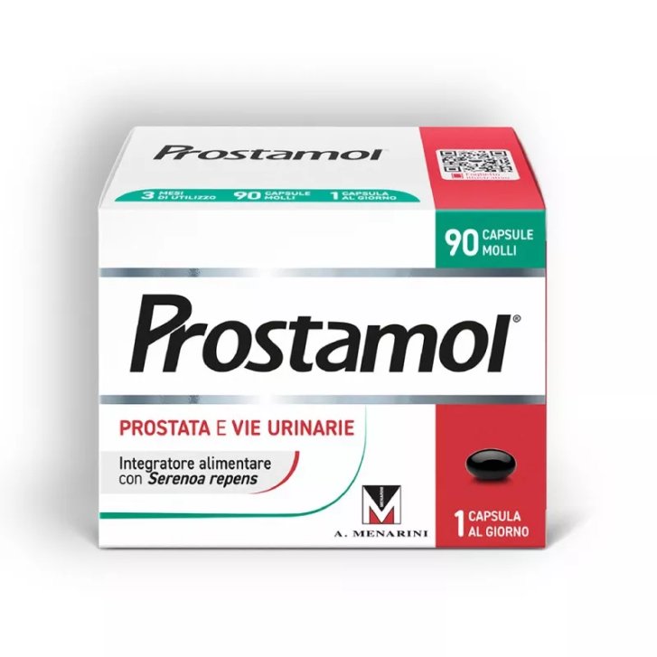 Prostamol Integratore per la Prostata con Serenoa Repens 90 Capsule Molli - Prostamol Prostamol Integratore per la Prostata con Serenoa Repens 90 Capsule Molli - Prostamol