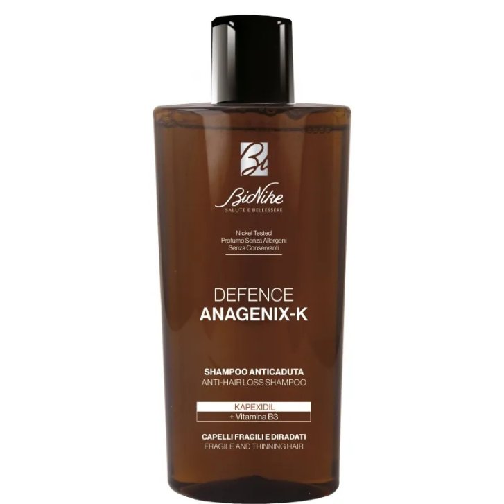 Defence Anagenix K Shampoo Anticaduta Complementare con Kapexidil 200 ml - Bionike