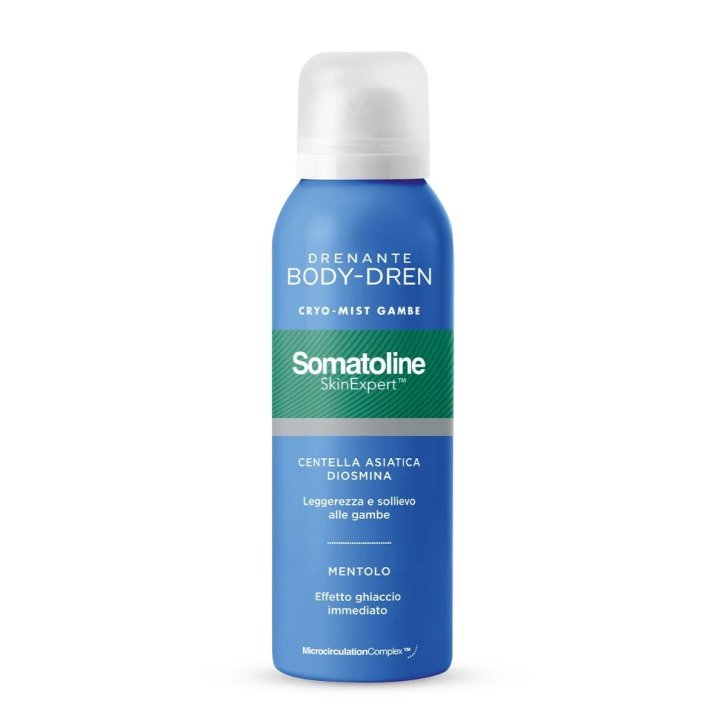 Somatoline Skinexpert Drenante Body-Dren Cryo-Mist Gambe Effetto Freddo 100ml - Somatoline