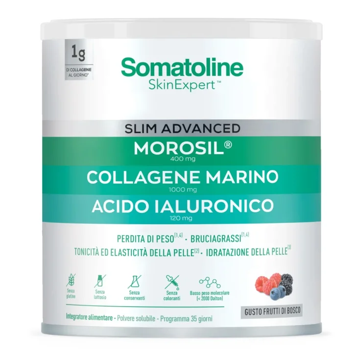 Somatoline Slim Advanced Integratore Controllo Peso e Fame 275g - Olyos Italia Srl