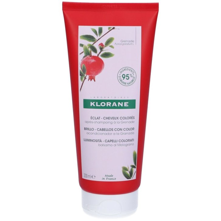 Klorane Balsamo Al Melograno Per Capelli Colorati 200 ml - Klorane