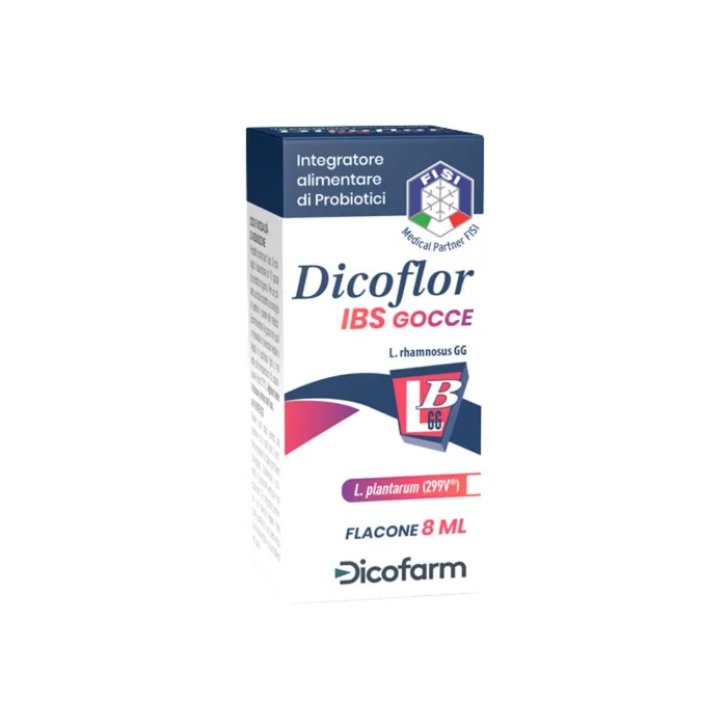 Dicoflor Ibs Gocce Integratore per Flora Intestinale 8 ml - Dicofarm