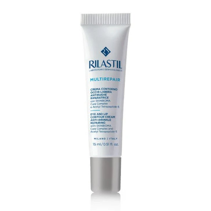 Rilastil Multirepair Crema Contorno Occhi e Labbra Antirughe Riparatrice 15 ml - Rilastil