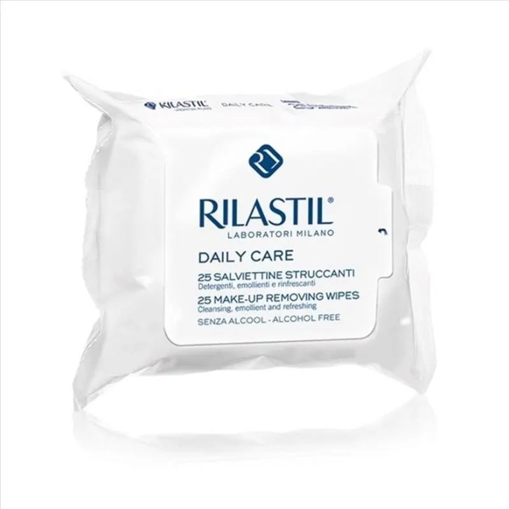 Rilastil Daily Care Salviettine Struccanti Detergenti ed Emollienti 25 Pezzi - Rilastil Rilastil Daily Care Salviettine Struccanti Detergenti ed Emollienti 25 Pezzi - Rilastil