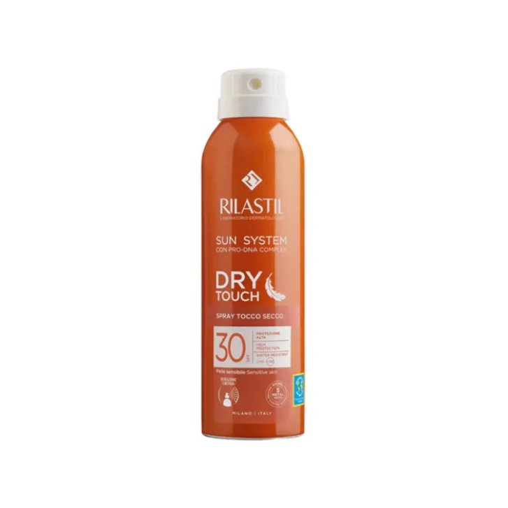 Rilastil Sun System SPF30 Dry Touch Tocco Secco Spray Solare 200 ml - Rilastil
