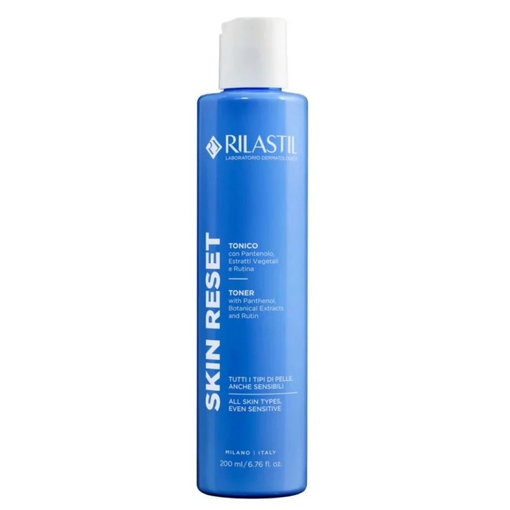 Rilastil Skin Reset Tonico Lenitivo e Tonificante per Pelli Sensibili 200 ml - Rilastil