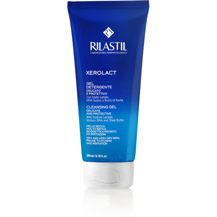 Rilastil Xerolact Detergente Schiumogeno per Pelli Secche e Sensibili 200ml - Rilastil