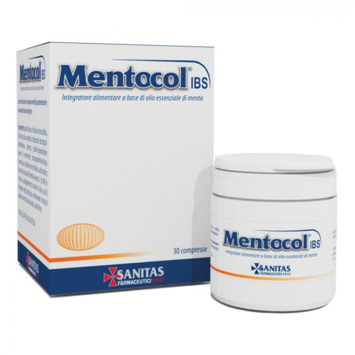 Mentocol Ibs Integratore con Olio Essenziale di Menta 30 Compresse - Sanitas Farmaceutici