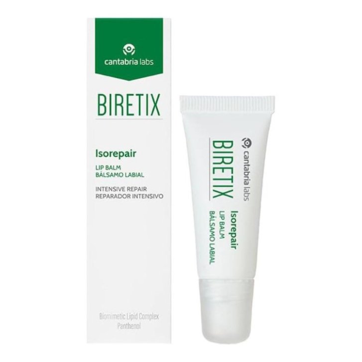 Biretix Isorepair Balsamo Labbra Riparatore con Pantenolo 10 ml - DIFA COOPER SpA