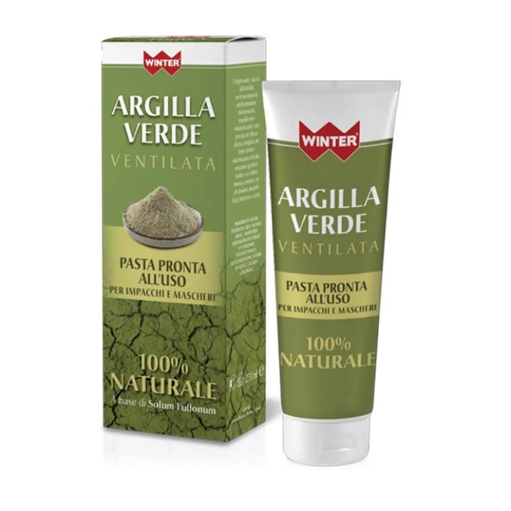 Winter Argilla Verde Ventilata Pasta Pronta All\'uso Disintossicante 250 Ml - Gdp Srl-general Dietet.pharma