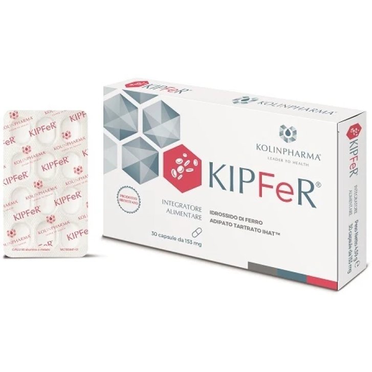 Kipfer Integratore Alimentare a Base di Idrossido di Ferro 30 Capsule - Kolinfra