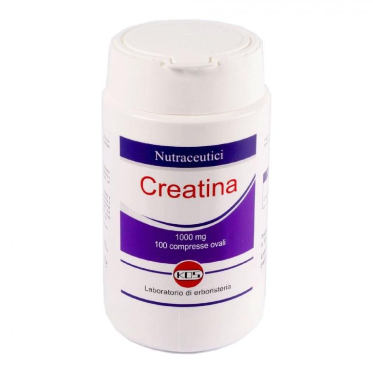 Creatina Integratore Alimentare per Prestazioni Fisiche 100 Compresse - Kos