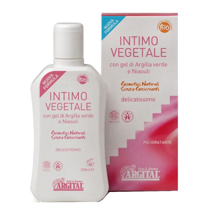 Intimo Vegetale Detergente Intimo con Argilla Verde e Oli Essenziali 250 ml - Argital Intimo Vegetale Detergente Intimo con Argilla Verde e Oli Essenziali 250 ml - Argital