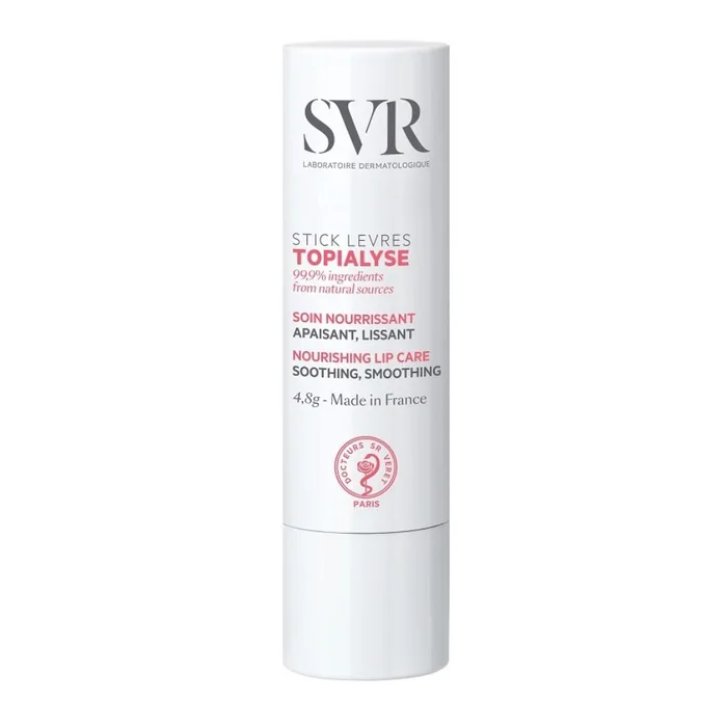 SVR Topialyse Stick Labbra Nutriente per Labbra Secche e Screpolate 4,8 g - SVR