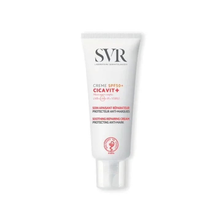 Cicavit+ Crema Lenitiva Riparatrice Anti-Macchie SPF50+ 40 ml - SVR