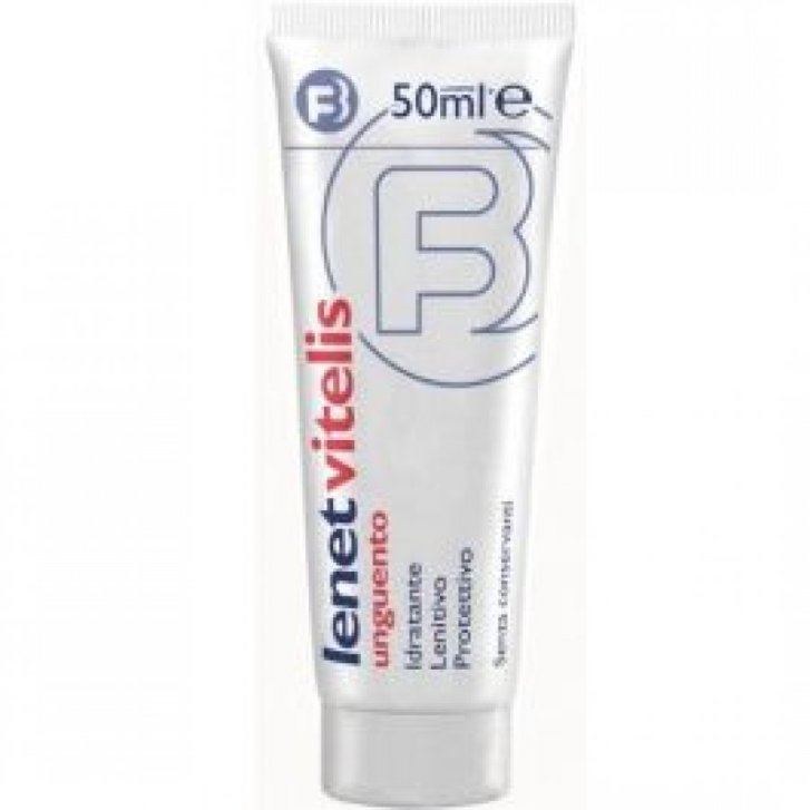 Lenet Vitelis Unguento Idratante Corpo e Viso con Glicerina e Vitamina E 50 ml - LENET
