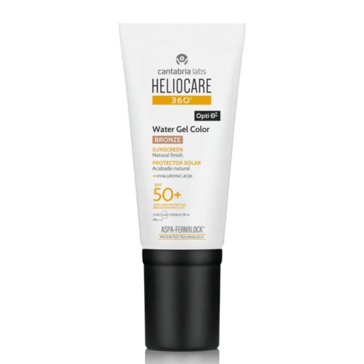 Heliocare 360 Water Gel SPF50+ Color Bronze Protezione Solare Viso Gel 50ml - Heliocare