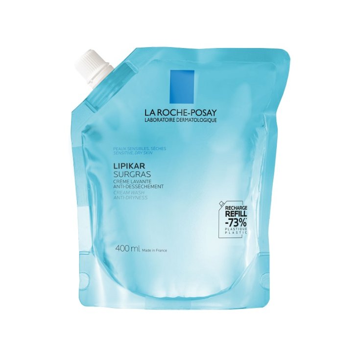 Lipikar Surgras Doccia-Crema Detergente Anti-Secchezza con Niacinamide 400 ml - La Roche-Posay