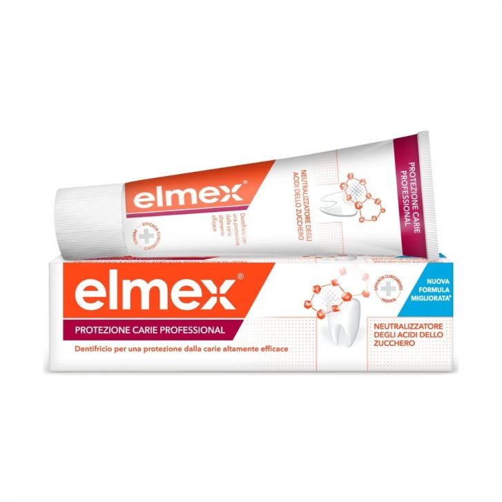 Elmex Protezione Carie Professional Dentifricio con Arginina e Fluoruro 75 ml - Elmex Elmex Protezione Carie Professional Dentifricio con Arginina e Fluoruro 75 ml - Elmex