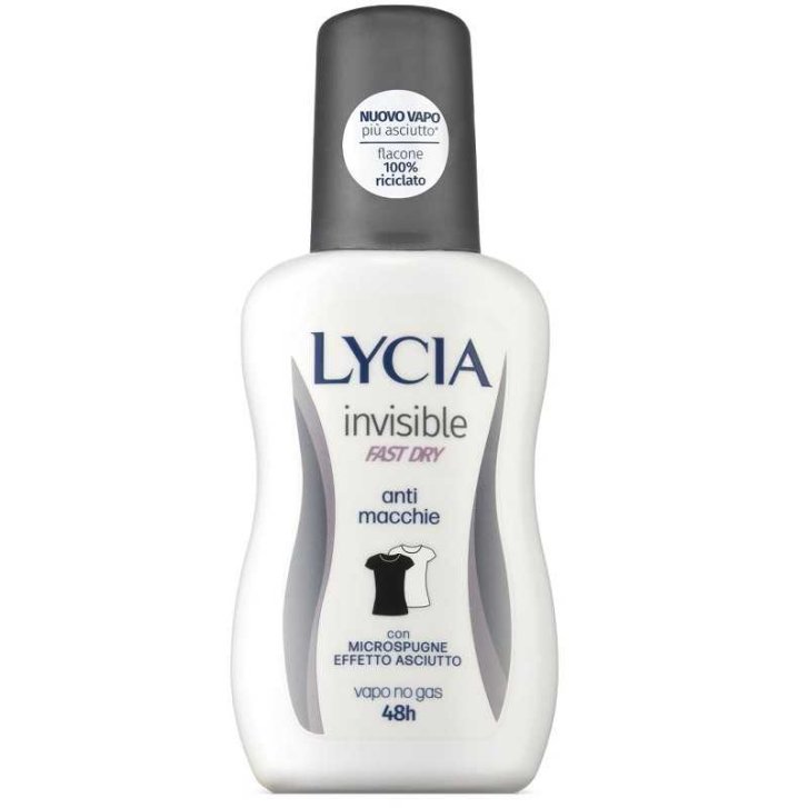 Lycia Vapo Invisible Fast Dry Deodorante 75 ml - Lycia
