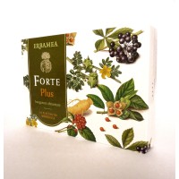 FORTE PLUS Integratore energizzante con Pappa Reale Ginseng Eleuterococco 14 Flaconcini - Erbamea