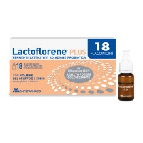 LACTOFLORENE PLUS Probiotici Fermenti Lattici Vivi Senza Glutine e Lattosio Integratore