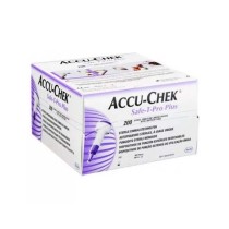 Pungidito Safe-T Pro Plus Sterile Monouso 3 Profondità 200 Pezzi - Accu-Chek