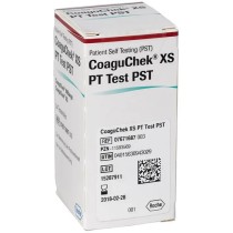 CoaguChek XS PT Strisce Test per Monitoraggio INR 24 pezzi Misuratori INRange e XS - Roche