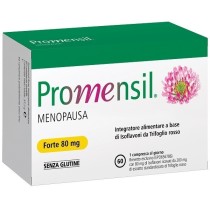 Promensil Forte Integratore Menopausa 80mg 60 Compresse Senza Glutine - Farma-derma