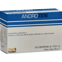 Androzen Integratore Apparato Genito-Urinario Maschile con Damiana e Citrullina 30 Cpr - Omapharma