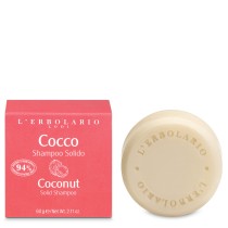 Shampoo Solido al Cocco Naturale Senza Siliconi e Parabeni 60g - L\'Erbolario