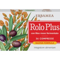 Rolo Plus Integratore Metabolismo Lipidi con Riso Rosso e Coenzima Q10 36 compresse - Erbamea