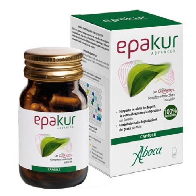 Epakur Advanced Integratore Naturale per Fegato e Digestione con Neocuphenyl - Aboca