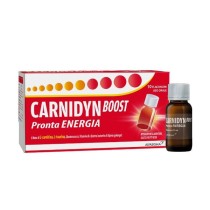Carnidyn Boost Integratore Energetico L-carnitina 10 Flaconcini 15ml - Alfasigma