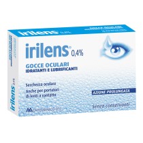 Gocce Oculari Idratanti Acido Ialuronico per Lenti a Contatto 15 Monodose 0,5ml - IRILENS