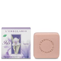 Sapone Iris Addolcente per Pelli Sensibili Ingredienti Naturali 100g - L\'Erbolario