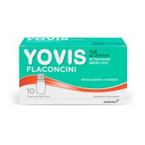 Yovis Flaconcini Integratore Probiotico 25 Miliardi Fermenti Lattici Senza Glutine - Yovis