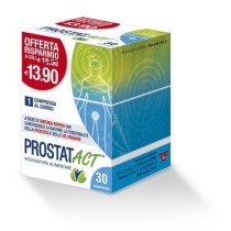 Prostat Act Integratore Prostata Serenoa repens 320mg Vie Urinarie 30 Compresse - F&F