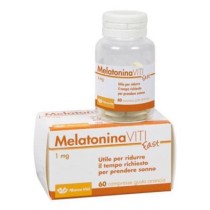 Melatonina Integratore Sonno 1mg 60 Compresse Arancia Senza Glutine - Marco Viti