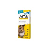 Elanco AdTab antiparassitario gatti 2-8 kg compresse masticabili 48 mg - Elanco