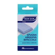 Spugna Abrasiva Bifacciale  per Rimozione Callosità Piedi - NOK SAN