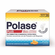 Polase Plus Integratore Sali Minerali 36 Bustine Effervescenti Arancia e Mandarino - Polase