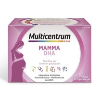 Multicentrum Mamma DHA Integratore per Gravidanza 30 Compresse + 30 Capsule - Haleon