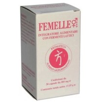 Femelle Integratore Probiotico Senza Glutine e Lattosio 30 Capsule - Bromatech