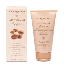 Shampoo Argan Nutriente Idratante Senza Siliconi per Volume Naturale 150ml - L\'Erbolario