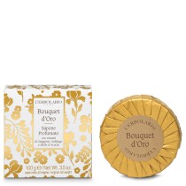 Bouquet d\'Oro Sapone Profumato Delicato Fragranza Fiorita e Cipriata 100g - L\'Erbolario