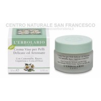 Crema Viso Lenitiva e Nutriente per Pelli Delicate e Arrossate 30ml - L\'Erbolario
