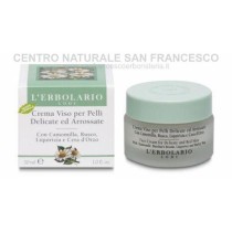 Crema Viso Lenitiva e Nutriente per Pelli Delicate e Arrossate 30ml - L\'Erbolario