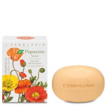 Sapone Profumato Papavero Soave Naturale Fragranza Fiorita e Ambrata 100g - L\'Erbolario
