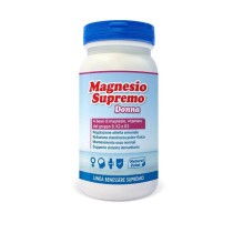 Magnesio Supremo Donna Integratore in Polvere Aroma Lampone 150g - Natural Point